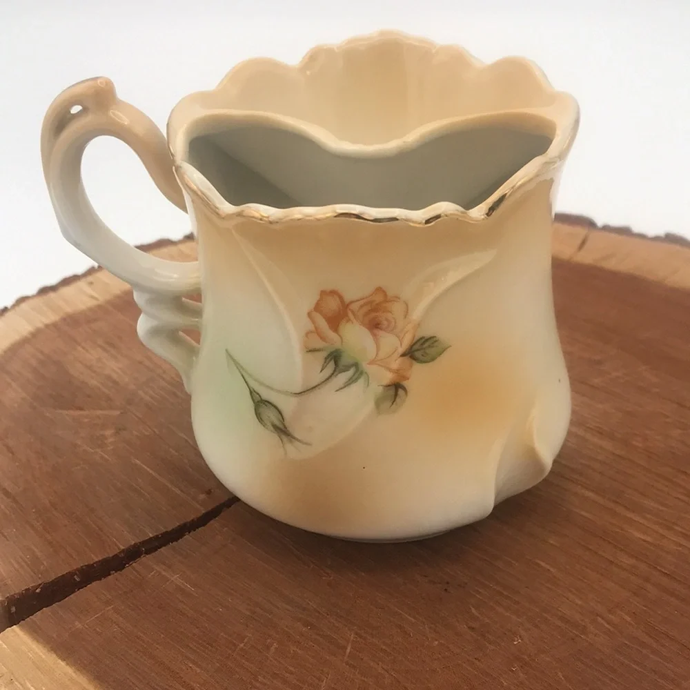 Brandenburg Rose Victorian Mustache‎ Shaving Mug